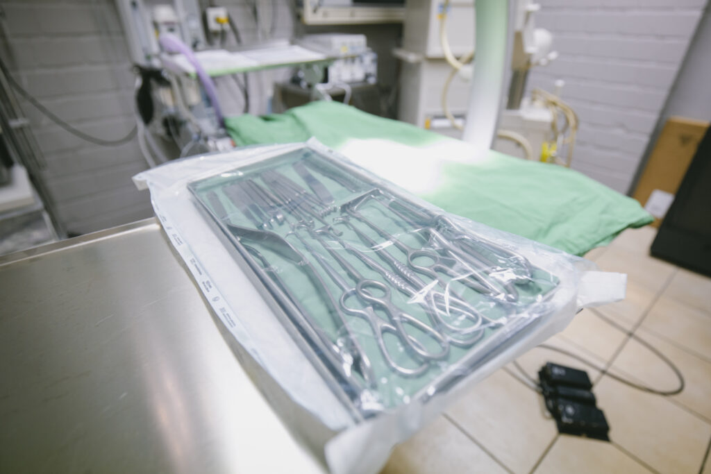 OP-Besteck-Eurode-Tiergesundheit-Herzogenrath Chirurgiebesteck, steril verpackt