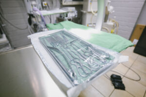 Chirurgiebesteck, steril verpackt